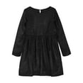 thumbnail image 6 of JUSLIO Dresses for Girls Black Dresses Casual Long Sleeve Dress Size 4 Y, 6 of 9