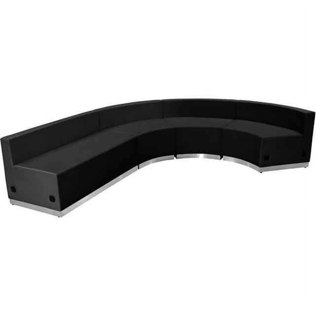 Flash Furniture Hercules Alon 4 Pièces Réception Sièges en Noir
