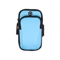 thumbnail image 1 of Phone Holder Running Armband for ,Key Pocket,Adjustable Arm Strap Fitness Sports Cell Phone Bag, 1 of 5