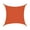 Orange, variant on XIAOLE 6.5' X 6.5' Sun Shade Sail Square Canopy, Permeable & Uv Resistant Shade Cloth Fabric Sunlight Block Patio Cover Deck Awning For Outdoor Backyard Pergolas Roof Shading, (Rust Red )