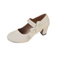 thumbnail image 2 of Willtoo Women's Platform Mary Jane Pumps with Bow, Closed Toe Chunky Heels Dressy Shoes Casual Daily Cute Heels, 2 of 7
