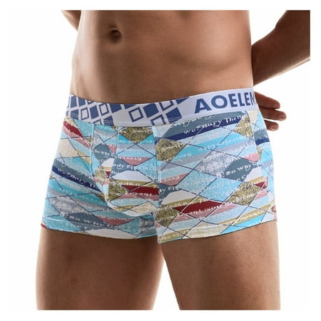 

DORKASM Men s Boxer Briefs Breathable Print Plus Size Sexy Underwear