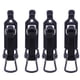 thumbnail image 3 of Kit Montaje Abrazadera Goma Metal Soporte Hacha para Portaequipajes Techo Color Rojo 4 Uds., 3 of 8