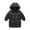 Black, variant on Kids Toddler Boys Girls Winter Puffer Warm Jackets with Hooded Fleece Lined Coat Thick Snowsuit Outerwear for 4-12 Years Insulated Water Resistant Winter Jacket