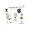 thumbnail image 2 of Silla Oficina Ejecutiva De Escritorio Ergonómica Color Beige Champagne, 2 of 5