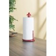 thumbnail image 2 of Cast Iron Fleur De Lis Paper Towel Holder, Red, 2 of 3