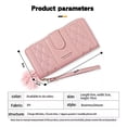 thumbnail image 3 of Cartera Antirrobo Gran Capacidad Billetera Moda Para Mujer, 3 of 7