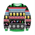 thumbnail image 1 of Suéter de Navidad feo para hombres y mujeres, suéter divertido de Humping, Reno, clímax, jerséis de Navidad pegajosos, Tops de pareja, fiesta de vacaciones, sudadera de Navidad, 1 of 4