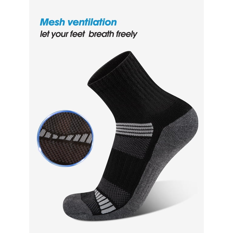Cooplus Men's Quarter Running Socks 6-Pack photo 3