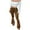 *3-Coffee, variant on Women's Boho Floral Flare Pants,Ladies Tummy Control Sweatpants,Breathable Stretchy Trousers For Women,Dark Blue,Size L