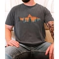 thumbnail image 4 of Trout Fishing Shirt for Men and Women Fish Sunset Tree Line Unisex Graphic T-Shirt Pepper Shirt Adult 2X-Large, 4 of 4