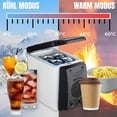 thumbnail image 6 of Portable Car Refrigerator - 12V Mini Fridge Freezer Warmer Cooler, 6L Compact Electric Cooler & Warmer for Cars Trucks, Double-Temperature, Low Noise, Ideal for Travel Camping Road Trips, 6 of 6