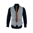 thumbnail image 3 of CORBATA AJUSTABLE DE HOMBRE INSPIRE CHIC, CORBATA DELGADA DE TELA PURA, COLOR MARRÓN, TALLA ÚNICA, 3 of 7