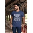 thumbnail image 3 of T-Shirt Graphique pour Hommes Blockchains Matter Cryptocurrency Éco-Responsable Édition Limitée Tee-Shirt Manches Courtes Vintage Cadeau d'Anniversaire Original, 3 of 7