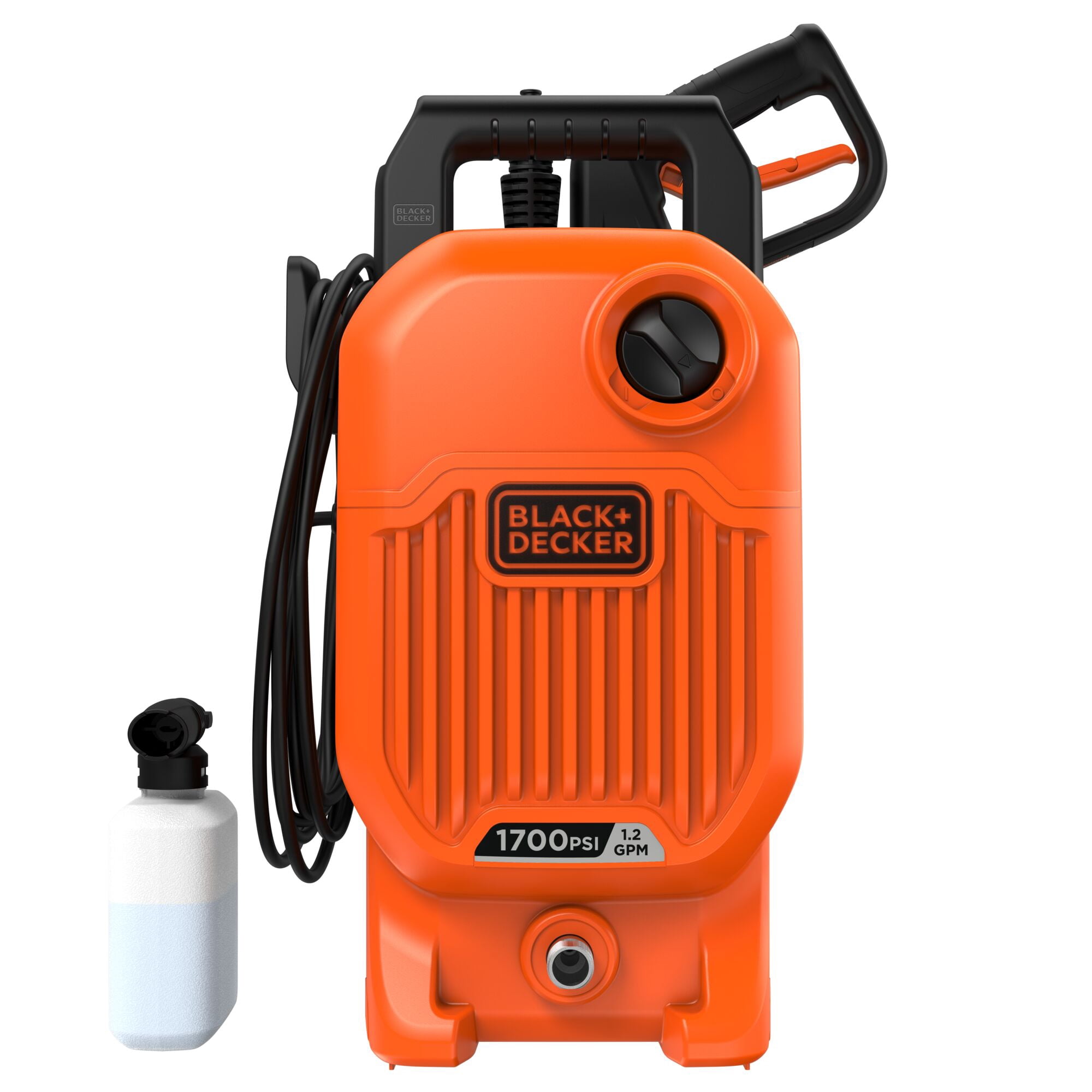 BLACK+DECKER 1700 PSI at 1.2 GPM Electric Pressure Washer