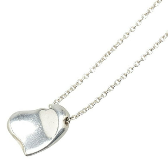 Pre-Owned Tiffany & Co. Full Heart Necklace in 925 Sterling Silver for Women (Good)