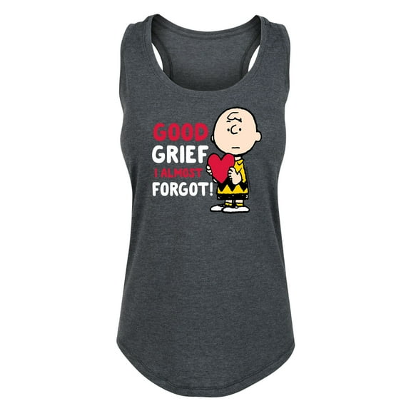 Peanuts - Good Grief Forgot - Women's Racerback Tank