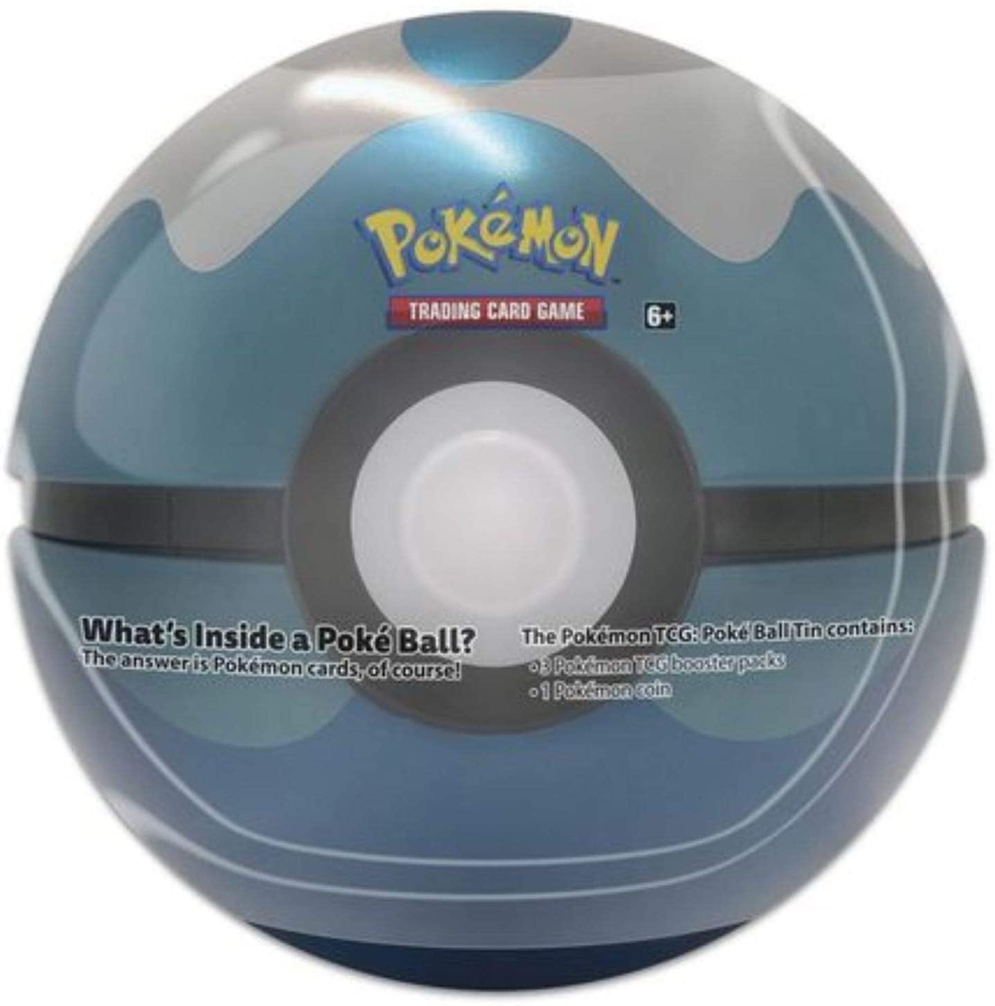 1 Coin GREAT BALL 3 Boosters Sealed Pokemon Summer 2020 Poke Ball Tin 