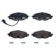 thumbnail image 1 of Balatas Sport Xtra A3 2012 A 2016 Audi L4 1.4L Front Brembo ., 1 of 4