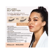 Kiss My Lash But Better Day-To-Day False Eyelashes, Style So Real’, 1 Pair