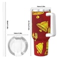 thumbnail image 4 of Pofeuu SpongeBob SquarePants Tasse à Glace en Acier Inoxydable 40OZ avec Poignée et Paille pour Plage/voyage, 4 of 8