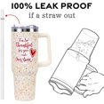 thumbnail image 4 of Valentines Day Gifts 40 oz Tumbler with Handle and Straw Lid,Cute Valentine''s Day Gift for Her Women Girlfriend Wife Love Hearts Romantic Vacuum Insulated Leak Proof Stainless Steel Coffee Cup Mug, 4 of 6