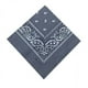 thumbnail image 1 of 2 pañuelos de algodón con estampado de cachemira, pañuelo para la cabeza de vaquero, diadema, envoltura para la cabeza, color gris 3 piezas, 1 of 8