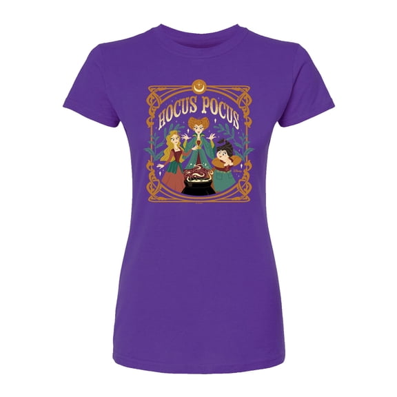 Hocus Pocus - Witches Nouveau - Juniors Fitted Graphic T-Shirt
