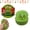 Green, variant on Christmas Monster Bun Dumpling Squishy Toys Squishy Gel Stress Relief Balls,Gold Rare Glitter Fidget Toys for Stocking Stuffers Gifts, 1 Count