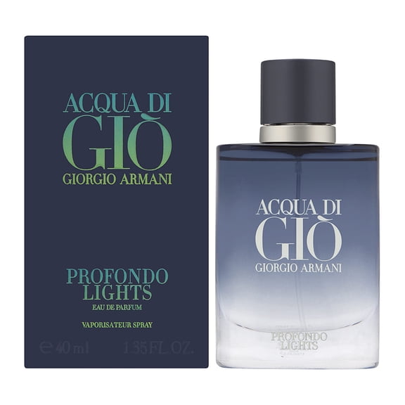 Acqua Di Gio Profondo Lights by Giorgio Armani for Men 1.35 oz Eau de Parfum Spray