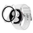thumbnail image 1 of KAIYANG Funda protectora con protector de pantalla de vidrio templado incorporado para Samsung Galaxy Watch4 de 40 mm Estilo B Samsung Galaxy Watch4 Blanco, 1 of 5