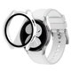 thumbnail image 1 of KAIYANG Funda protectora con protector de pantalla de vidrio templado incorporado para Samsung Galaxy Watch4 de 40 mm Estilo B Samsung Galaxy Watch4 Blanco, 1 of 5
