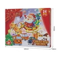 thumbnail image 2 of Pull Back Cars Toy Set Christmas Countdown Calendar Caja Ciega Para Niños Mayores De 1 Año 24Pcs Vogacara HA037815-00, 2 of 6