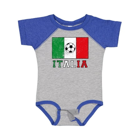 

Inktastic Italian Soccer Gift Baby Boy or Baby Girl Bodysuit