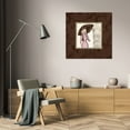 thumbnail image 3 of Andrea Laliberte 26x26 Gallery Wrapped Canvas Wall Art Titled - London in Pink, 3 of 4