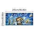 thumbnail image 2 of Large Garage Door Mural Background Cover for Outdoor Party Decoration and Festive Event Banner, 2 of 4