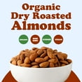 thumbnail image 5 of Organic Dry Roasted Almonds, 2.5 Pounds — Non-GMO, Kosher, Vegan — by Food to Live, 5 of 9