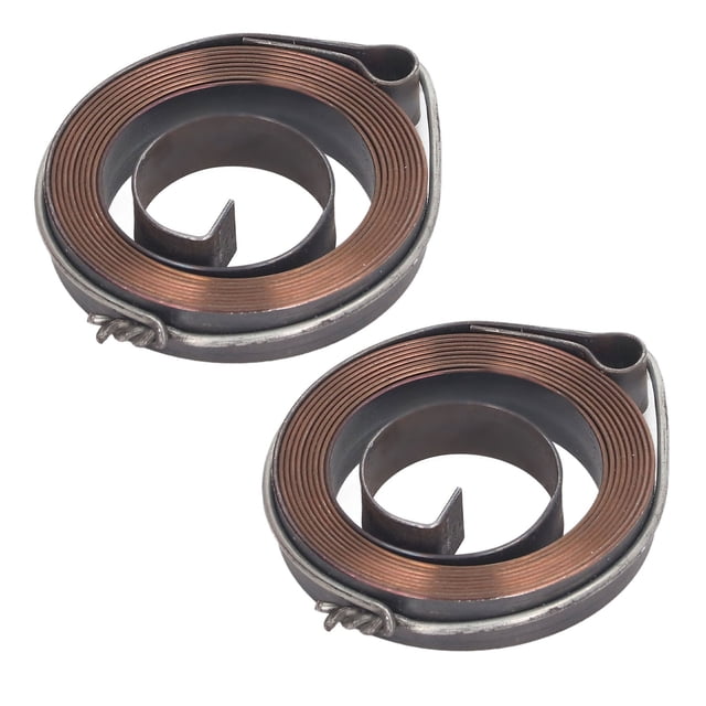 Feed Return Coil Spring, Long Lasting Drill Press Return Spring Stable Performance 2PCS Easy Use for Bench Drill