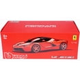 thumbnail image 6 of Ferrari LaFerrari F70 Red with Black Top "Signature Series" 1/18 Diecast Model Car by Bburago, 6 of 6