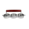 thumbnail image 3 of Worgeous DIY Patty Maker Meat Press Tool Burger Maker Mold with 3 Compartments, 3 of 7
