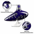 thumbnail image 2 of Zelda Ocarina With Song Book , 12 Hole Alto C Zelda Ocarinas, 2 of 5