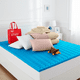 thumbnail image 1 of Set Almohada Atlas + Colchoneta 5 Zonas+ Set de Cama Individual Rosa+ Oso Peluche, 1 of 1