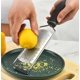 thumbnail image 3 of Ralladores de queso profesionales para cocina, rallador de limón de Metal de mano de acero inoxidable con mango para queso, Chocolate, 3 of 5