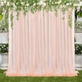 thumbnail image 1 of Wedding Background Decoration Fabric Screen For Whith Indoor Arch Outdoor Translucent Backdrop Curtain, 1 of 10