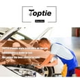 thumbnail image 3 of TOPTIE Men's Blue Bib Overall Mid-weight Coverall Big and Tall with Tool Pockets, Workwear Apparel, 3 of 8