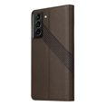 thumbnail image 5 of Dteck for Samsung Galaxy S22 Case, PU Leather Flip Wallet Case with 4 Cart Slots and Kickstand for Samsung Galaxy S22 6.1 inch 2022 Ladies Girls Women Boys Men, Brown, 5 of 12