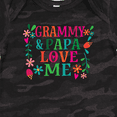 thumbnail image 4 of Inktastic Grammy and Papa Love Me Girls Baby Bodysuit, 4 of 5
