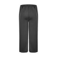 thumbnail image 6 of Baggy Sweatpants Men,Wide Leg Drawstring Sweatpants Joggers Loose Lounge Sweat Pants with Pockets Dark Gray M, 6 of 7