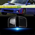 thumbnail image 5 of For Wagon 10th 2008-2014 Glossy Black Engine Hood Outlet Cover Front Bumper Air Vent Trim, 5 of 5