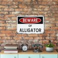 thumbnail image 5 of Beware of Duck Vintage Metal Tin Sign Decor Retro Funny Aluminum Sign For Home Garage, Basement Wall Decorations, 5 of 5
